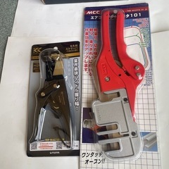 エアコン取付ツール一式マキタ真空ポンプ等の画像