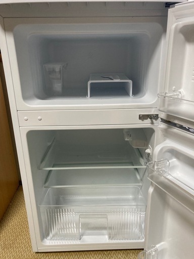 2ドア冷蔵庫