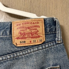 リーバイス デニム 539 バギー w33の画像