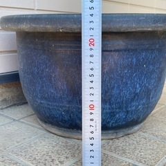 植木鉢 大型 陶器 直径40cm 高さ24cmの画像