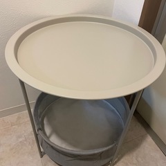 VECELO サイドテーブル トレイテーブル の画像