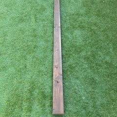 2×4 約180センチ　キシラデコール　ウォルナット2度塗り