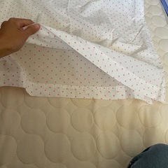 保育園 お昼寝布団カバーの画像
