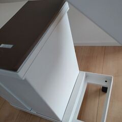 3連ごみ箱キャスター付きの画像