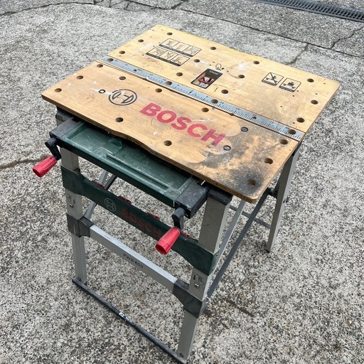 現在交渉中　現地引取限定　BOSCH(ボッシュ）　ワークベンチ　作業台　PWB６００　中古