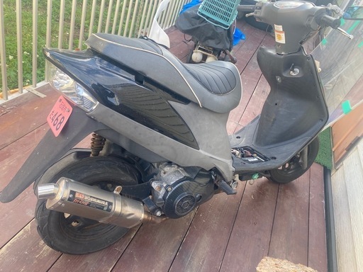 125ccバイク車体】スズキ アドレスV125 4stFIスクーター＠神奈川県川崎