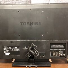 東芝 REGZA　USB-HDD録画対応・32インチ　デジタルハイビジョン液晶テレビ「32S2」リモコン付属の画像