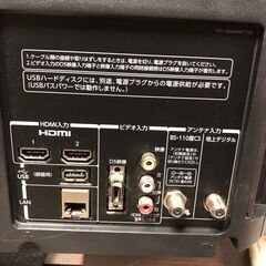 東芝 REGZA　USB-HDD録画対応・32インチ　デジタルハイビジョン液晶テレビ「32S2」リモコン付属の画像