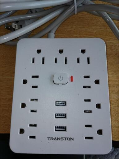 お話し中【美品】延長コード　電源タップ　12口