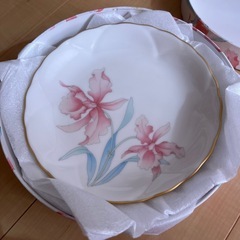 香蘭社 カトレア大皿の画像