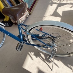 美原店自転車24インチダカラットアンジュサックスブルー変速あり
