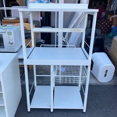 A-1017🤩キッチン収納棚‼️便利です
