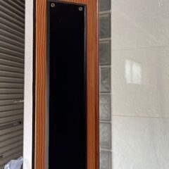 23日まで特価！玄関ガラスドア　　ペアガラス　取っ手＋クローザー付き＋ヒンジ付の画像