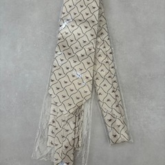 ⭐︎未開封⭐︎新品未使用⭐︎TCK 帝王賞 メンズネクタイ＆チーフ ベージュの画像