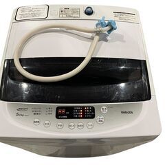 【決まりました】〇【稼働品】YAMAZEN 全自動洗濯機 YWMA-50 2021年製