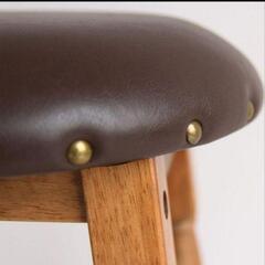 GEORGE’S　ビンテージ調　ハイスツール　木製　カウンターチェア　ハイチェアの画像