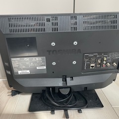 TOSHIBA 19インチ　テレビの画像