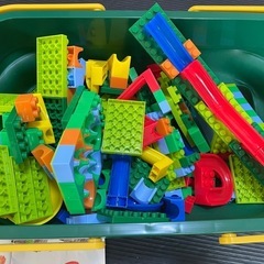ブロックスライダー　ブロックおもちゃの画像