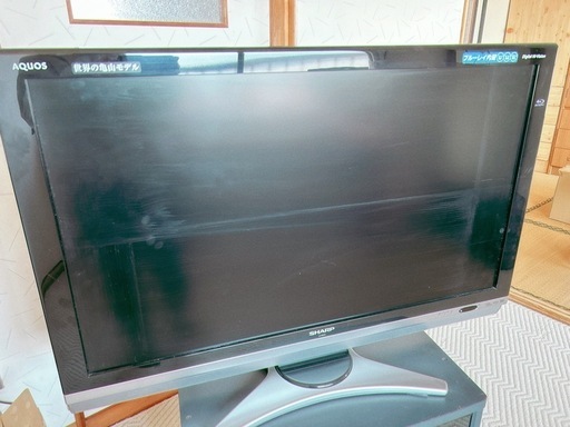 【取引中】シャープ アクオス LC-40DX20 40V ブラック 2009年製