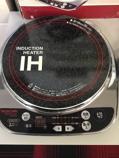 ✨美品✨2008年製テスコムIH調理機・電気コンロTIH202M