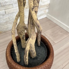 【3月4日まで】フェイクグリーン フィカス150cm フェイクグリーン 造花 観葉植物 ニトリの画像