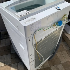 【2021年製】洗濯機 6.0kg NTR60 ニトリ ホワイトの画像
