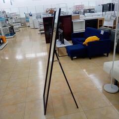 ★ジモティ割あり★  姿見 ブラウン H146.5×D3.7×W45 クリーニング済み OJ8183の画像