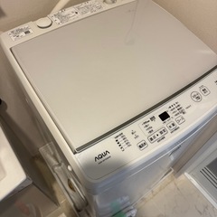 美品稼働品☆AQUAアクア 7.0kg全自動洗濯機 AQW-GP7E5 2018年製
