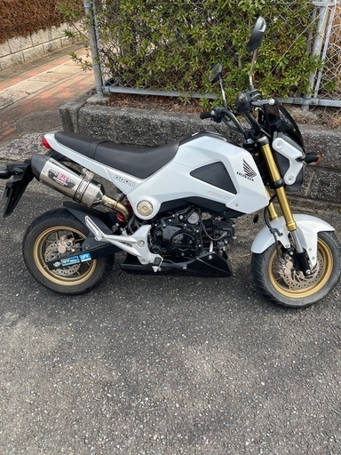ホンダ　グロム　jc61 125cc ヨシムラマフラー　動画あり❗️
現車確認OK❗️　