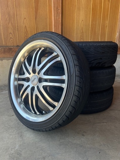 中古タイヤホイール付き165/45R16履き替え無料　軽用ホイールタイヤ