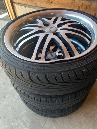 中古タイヤホイール付き165/45R16履き替え無料　軽用ホイールタイヤ
