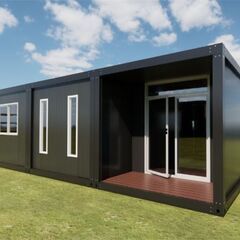 現地組立 ユニットハウス 簡易ナハウス 低コスト 耐火 物置・別宅・従業員宿舎，仮設住宅、工事用ハウス、現場事務所、迅速な組み立ての画像