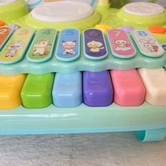 多機能 知育玩具 楽器　ピアノ ドラム など沢山のメロディー 英語の画像