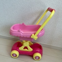 メルちゃん ふたりでのれちゃう  おせわベビーカー 
