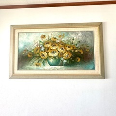 油画　テクスチャーアート　アンティーク
の画像