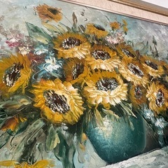 油画　テクスチャーアート　アンティーク
の画像