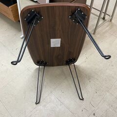 折りたたみテーブル　No.1708　不二貿易　HH-6040DBR　【リサイクルショップどりーむ荒田店】の画像