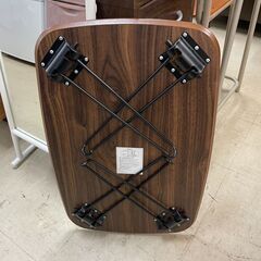 折りたたみテーブル　No.1708　不二貿易　HH-6040DBR　【リサイクルショップどりーむ荒田店】の画像