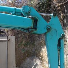 コベルコ　パワーショベル　ユンボの画像