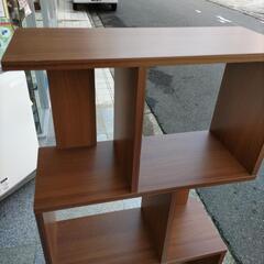 半額セール！ オープンラック 4段 収納 収納家具 ラック 棚 本棚 シェルフ フリーラック 多目的ラック ウッドラック 飾り棚 木製 スリムの画像