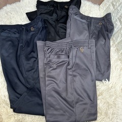 新品あり　紳士服　メンズ　裏起毛ジャージ　パンツ　ズボン　４枚セット