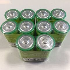 □ LAZOS 単1 アルカリ 電池 乾電池 10本 単一 LA...