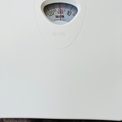新品未使用 TANITA アナログ体重計 タニタの画像