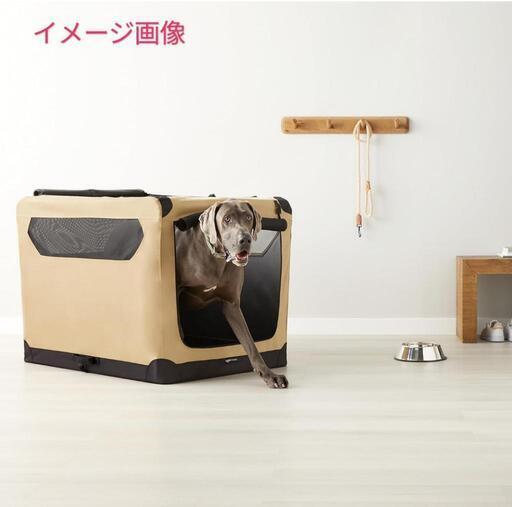 520fk 【未使用品・開封品】Amazonベーシック イヌ ソフトクレート ペットキャリー 折りたたみ式 XL 105 cm x 78 cm x 78 cm 　y022706fk