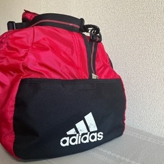 【値下げ！】アディダス　adidas スポーツバック　ショルダー付き　ボストンバック　大容量　の画像