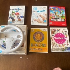 wiiのソフトとハンドル