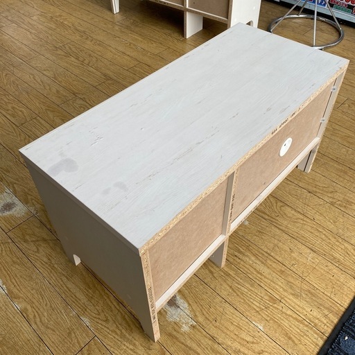 🏝️ナチュラル🏝️NITORI AVボード テレビ台 ローボード マリーナ ニトリ NO.1915F (フェスタ RM大橋)  竹下の収納家具《テレビ台》の中古あげます・譲ります｜ジモティーで不用品の処分