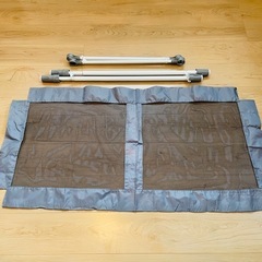 【お譲り先決定】ベビーフェンス　シンプル　西松屋の画像
