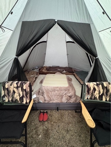 DODヤドカリテントグレー4点セット