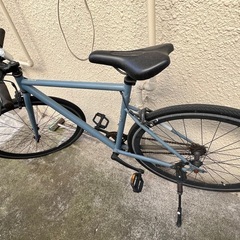 自転車デカトロンシングルスピンード